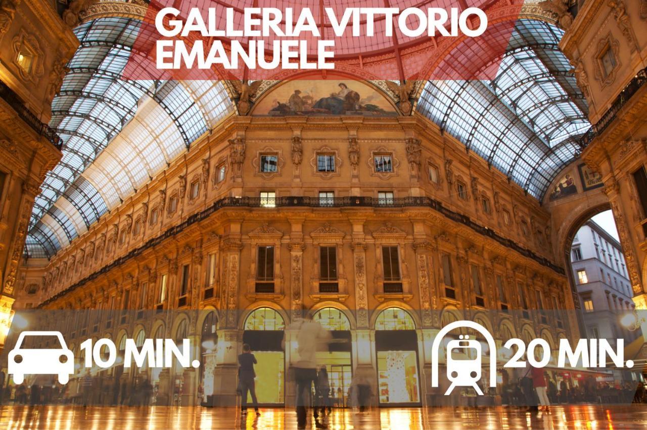 Apartament Navigli Design Loft - 7 Stops From Duomo, Ac, Netflix Mediolan Zewnętrze zdjęcie