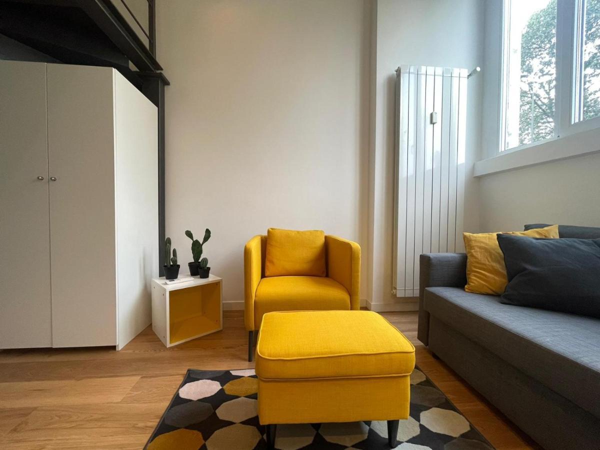 Apartament Navigli Design Loft - 7 Stops From Duomo, Ac, Netflix Mediolan Zewnętrze zdjęcie